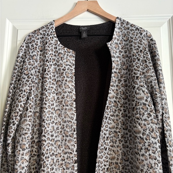 Chicos Travelers Collection Open Front Women’s Cardigan - Picture 4 of 7